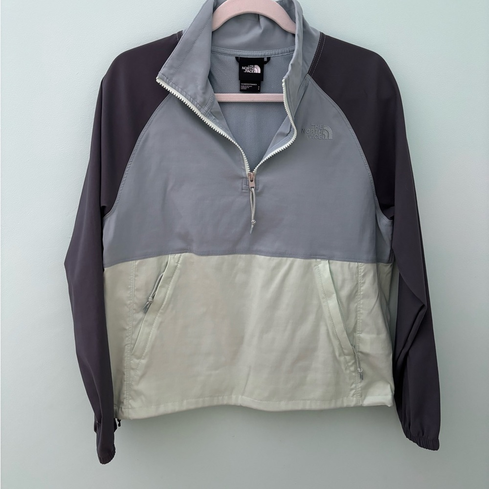 North Face Half Zip Wind Breaker